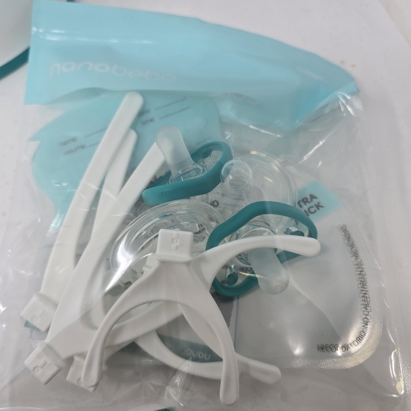 Nanobebe Baby Bottle Starter Set with Warmer & Pacifier Pumping Attachements - Picture 4 of 16